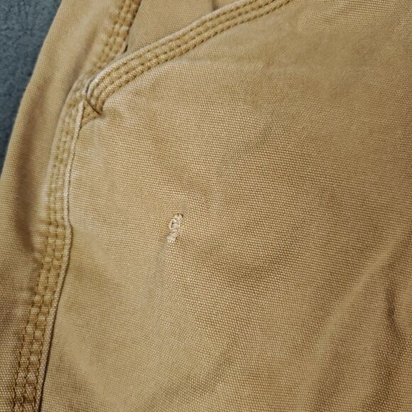 Coleman Cargo Shorts Lot of 2 Mens 36 Khaki Gray Canvas Workwear Outdoor - Picture 4 of 15